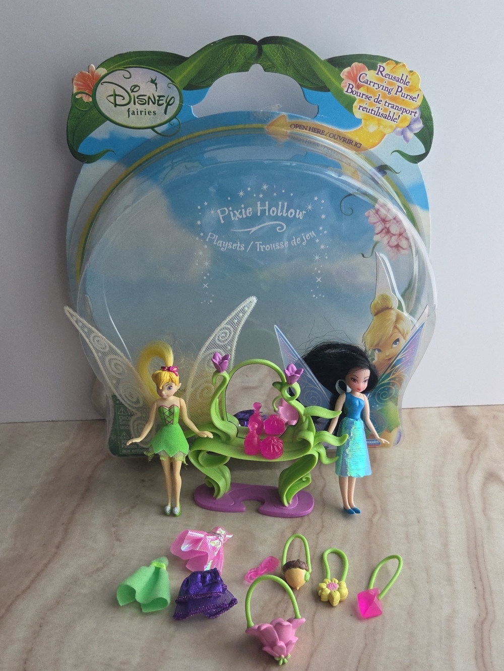 Disney Tinkerbell Playmates Pixie Hollow Silvermist Playset 2008